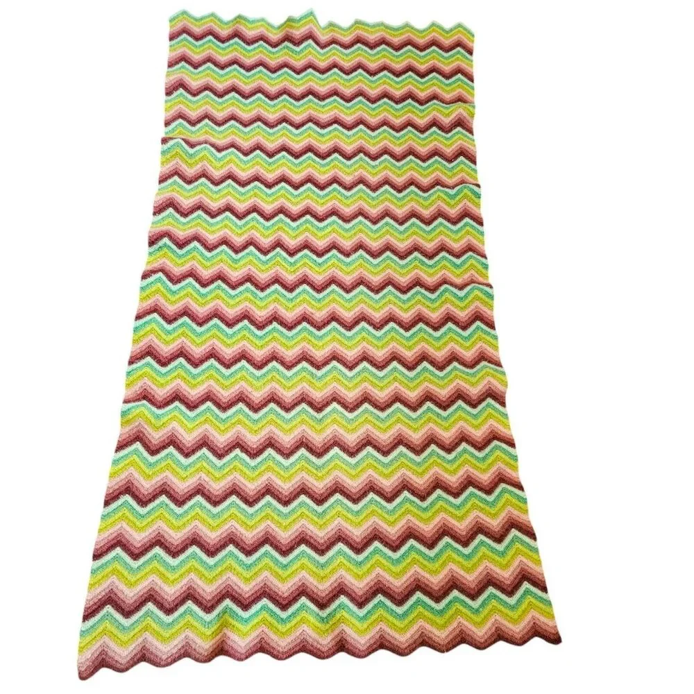 Vintage 70s zigzag